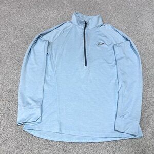 Under Armour Activewear Jacket Women’s Blue Long Sleeve 1/2 Zip Size Small